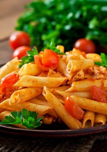 Food e crush tomato pasta